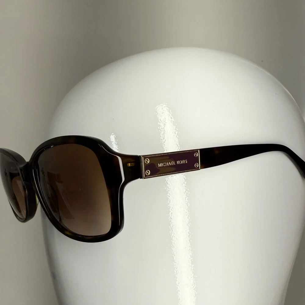 Michael Kors Tortoiseshell Brown Gradient Lens Sunglasses
